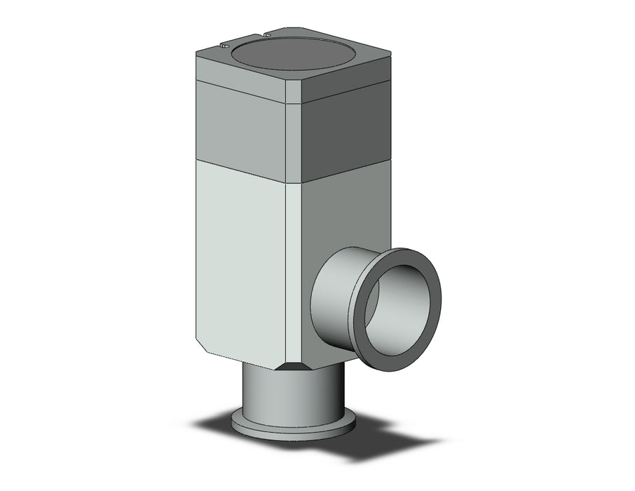 XLD-40L Aluminum, High Vacuum Angle Valve