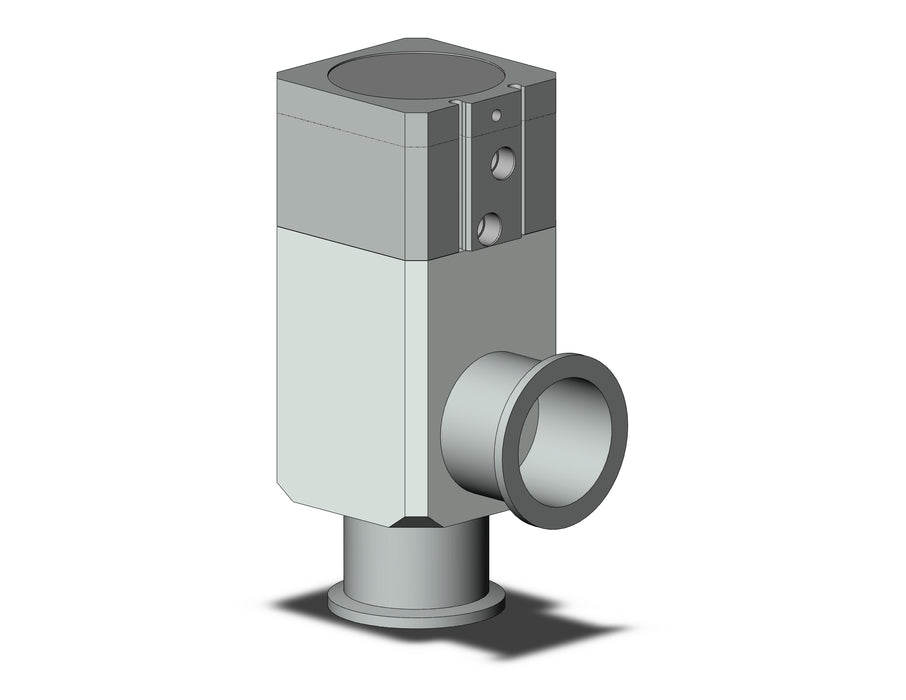 XLD-40 Aluminum, High Vacuum Angle Valve