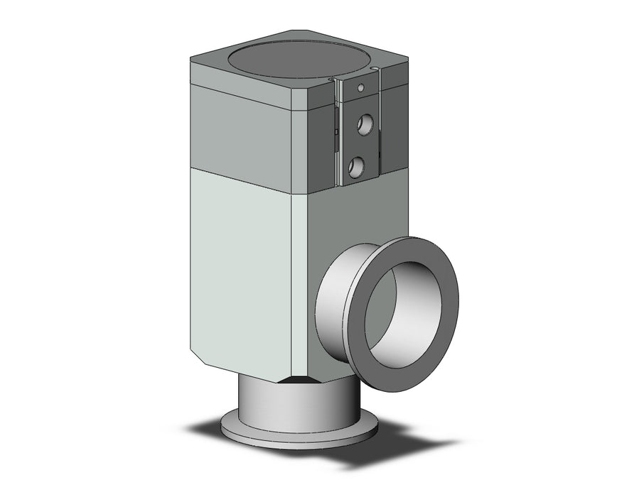 XLD-50-M9BA Aluminum, High Vacuum Angle Valve