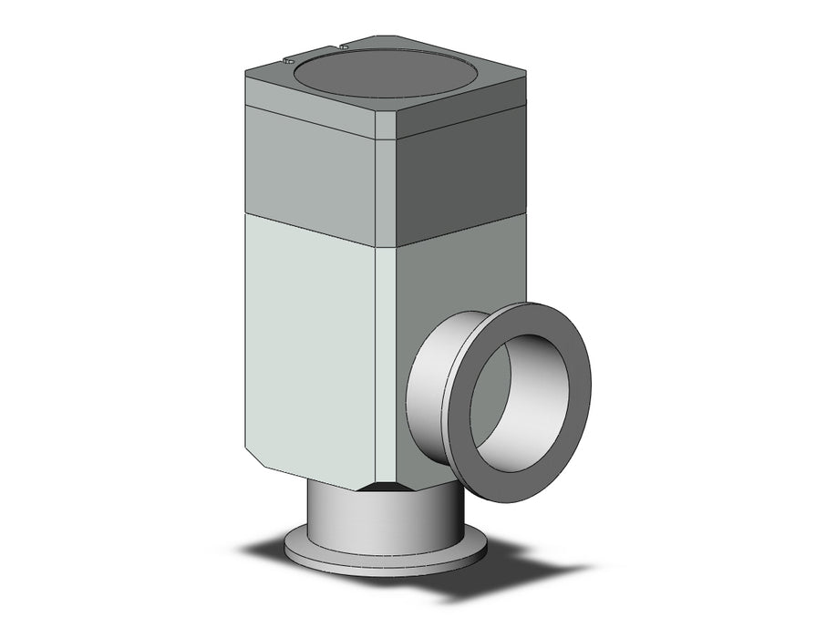XLD-50L Aluminum, High Vacuum Angle Valve
