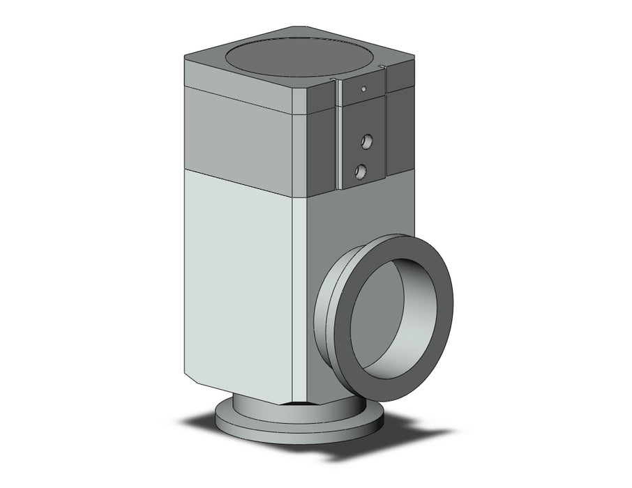 XLD-80 Aluminum, High Vacuum Angle Valve