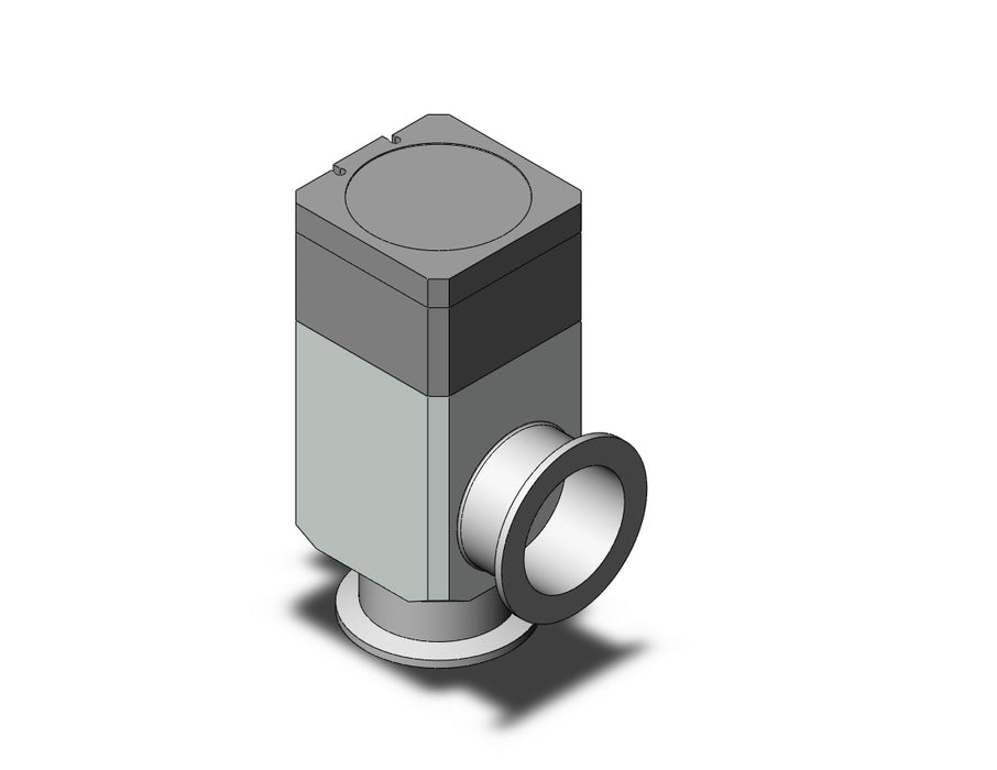 XLDV-50L-5LZ Aluminum, High Vacuum Angle Valve