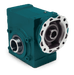 Speed Reducer Tigear-2 Worm Gear Speed Reducers 15:1 Hollow Shaft 2.00" Center Distance 140TC Input Coupling Style Motor Flange Output Flange Right Single Reduction Right Angle 1-1/4" Bore 
