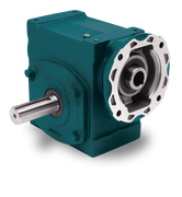 Speed Reducer Tigear-2 Worm Gear Speed Reducers 60:1 Left Solid Output Shaft 3.50" Center Distance 56C Input Quill Style Motor Flange No Base Kit Single Reduction Right Angle 