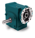 Speed Reducer Tigear-2 Worm Gear Speed Reducers 15:1 Left Solid Output Shaft 3.50" Center Distance 140TC Input Quill Style Motor Flange No Base Kit Single Reduction Right Angle 