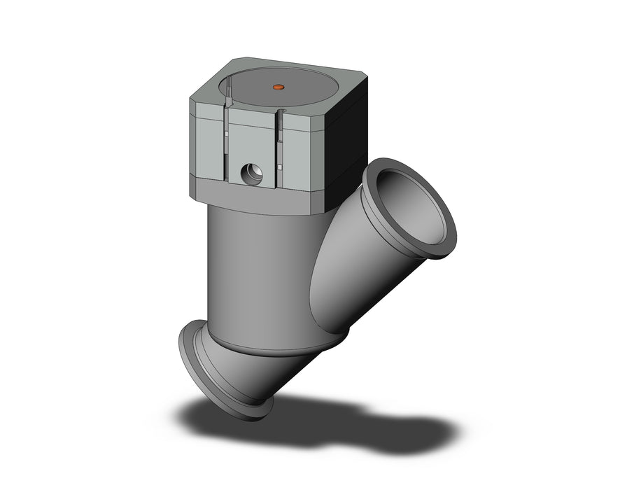 XYA-40F-M9PLA S.S. High Vacuum In-Line Valve