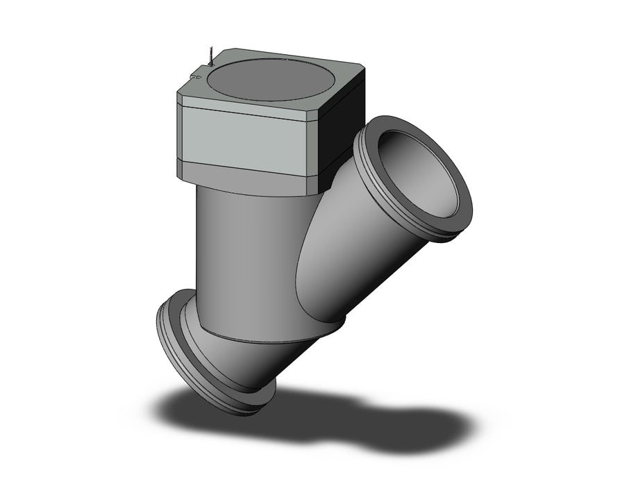 XYA-63D-M9PLA S.S. High Vacuum In-Line Valve