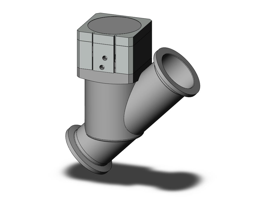 XYD-80K-M9NA S.S. High Vacuum In-Line Valve