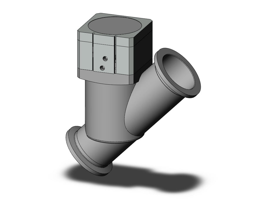 XYD-80K-M9PA S.S. High Vacuum In-Line Valve
