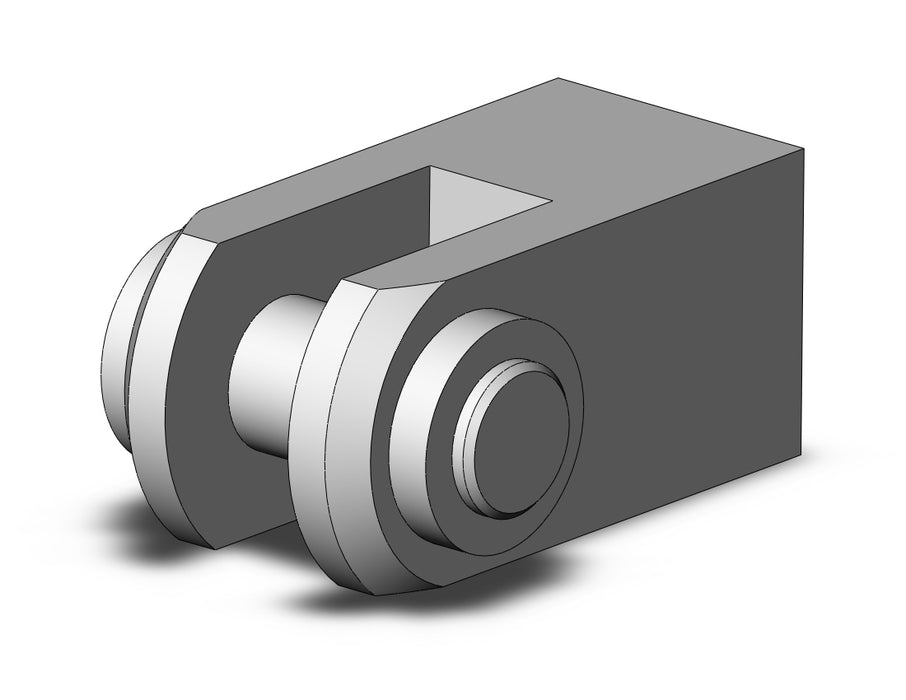 Y-G012 CLEVIS, DOUBLE ROD CQ2*12
