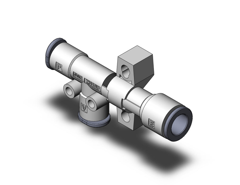 ZH10DLA-06-06-08 Vacuum Ejector, Body Ported