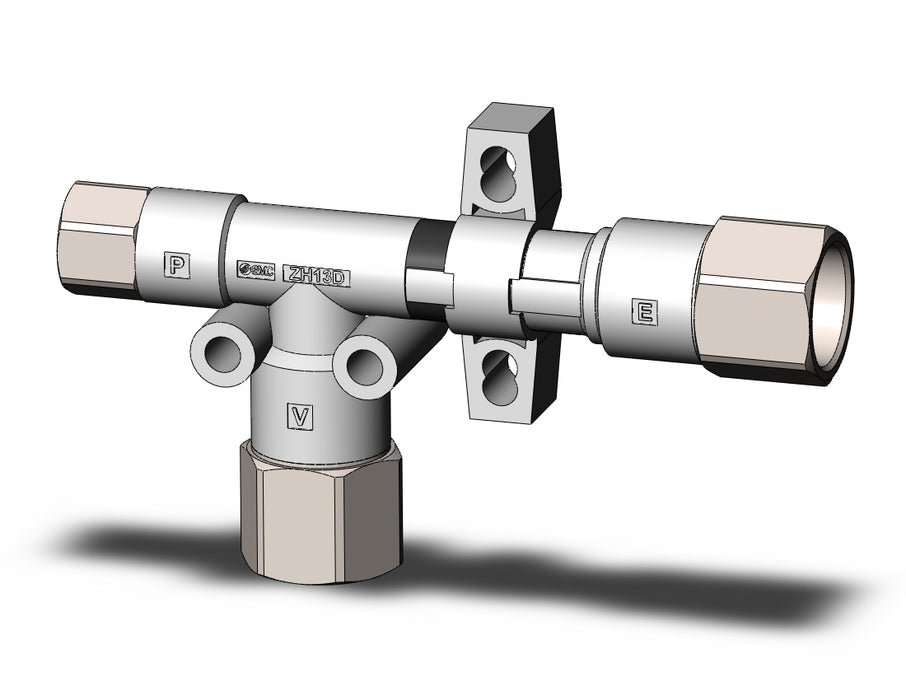 ZH13DSA-01-02-02 Vacuum Ejector, Body Ported
