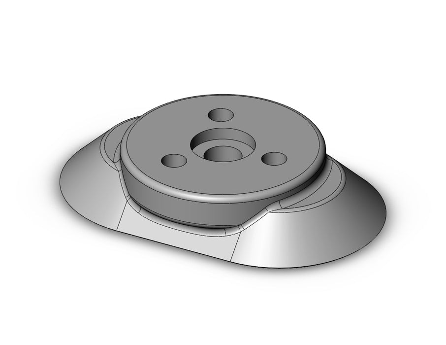 ZP2-3050HWF Heavy Duty Pad, Oval