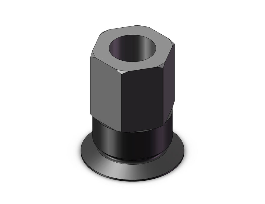 ZP2-TB10MTS-B5 THIN FLAT CUP WITH ADAPTER
