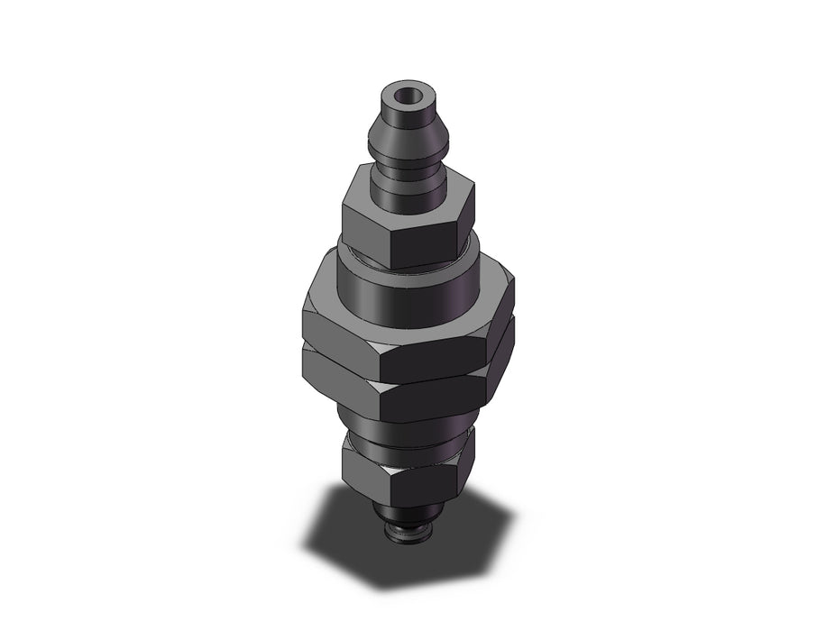 ZP3-T015UN-A6-U4 Vertical Vacuum Inlet, w/adapter