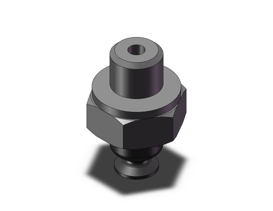 ZP3-T02UU-A3 Vertical Vacuum Inlet, w/adapter
