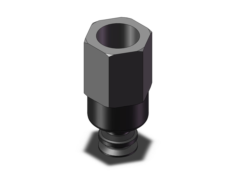 ZP3-T04BN-B5 Vertical Vacuum Inlet, w/adapter