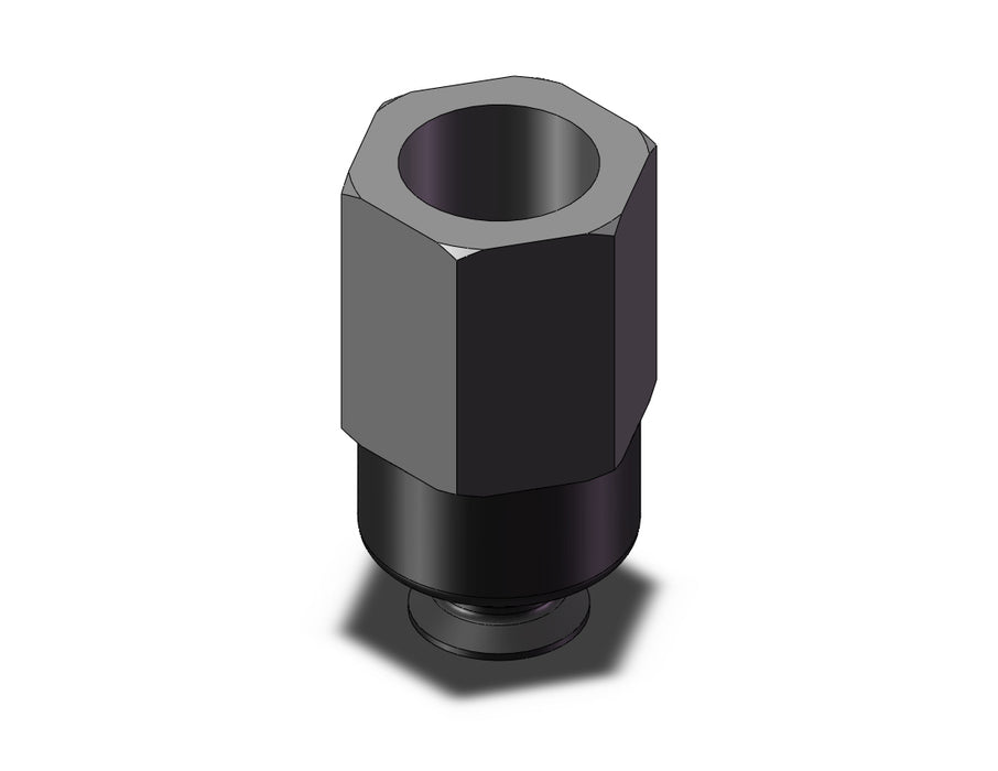 ZP3-T04UMN-B5 Vertical Vacuum Inlet, w/adapter