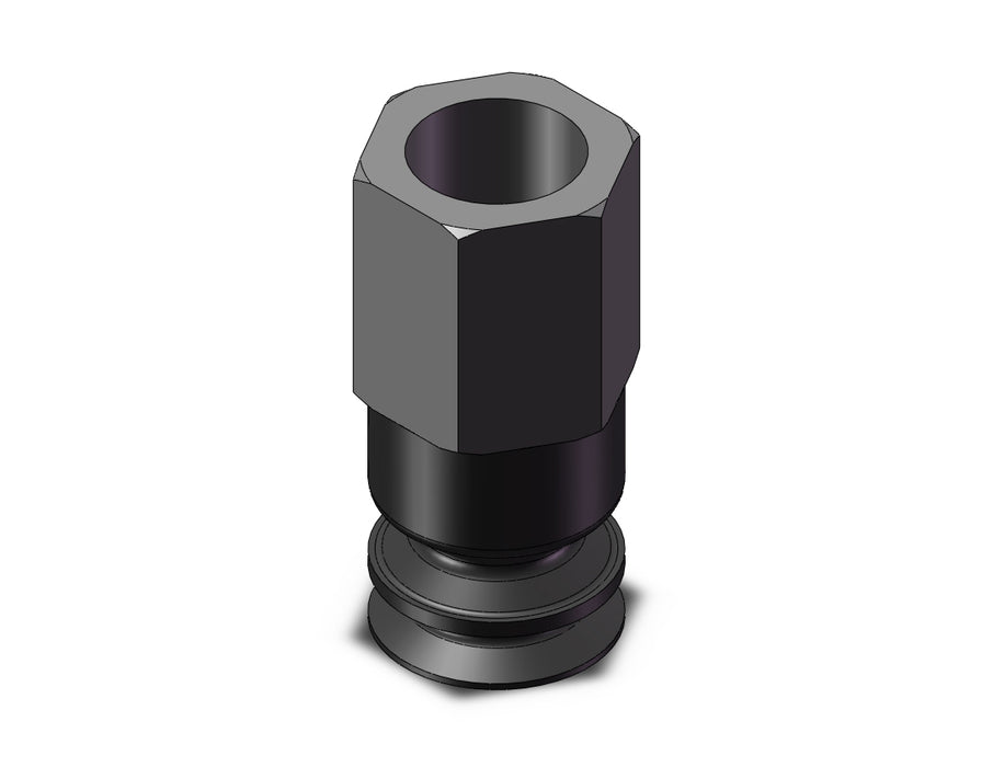 ZP3-T06BN-B5 Vertical Vacuum Inlet, w/adapter