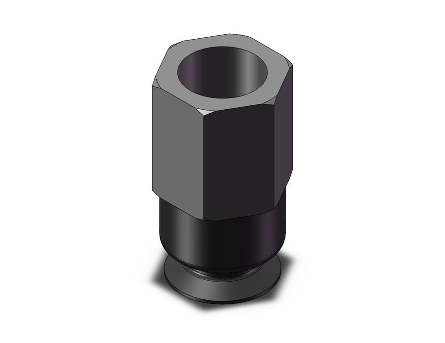 ZP3-T06UMN-B5 Vertical Vacuum Inlet, w/adapter