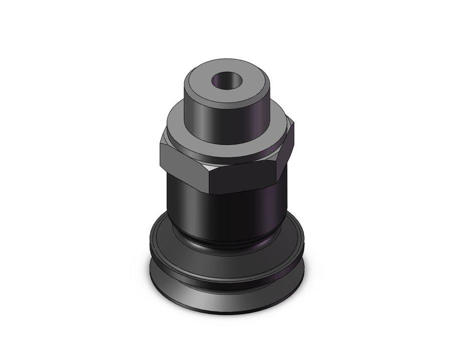 ZP3-T08BU-A5 Vertical Vacuum Inlet, w/adapter