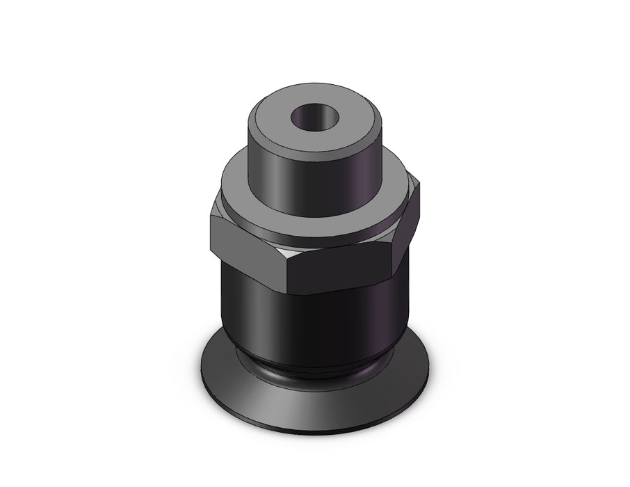 ZP3-T08UMGS-A5 Vertical Vacuum Inlet, w/adapter