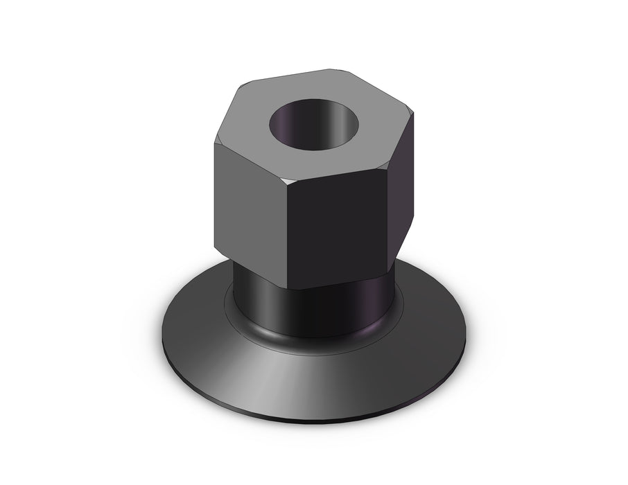 ZP3-T16UMS-B5 Vertical Vacuum Inlet, w/adapter