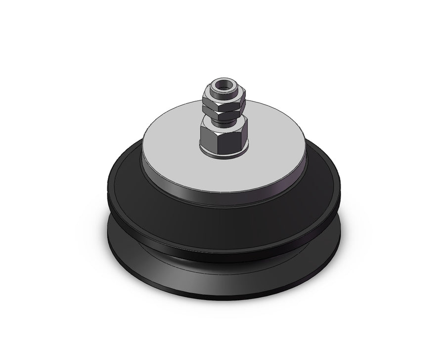 ZP3E-T125BMS-AL16 Vertical Vacuum Inlet w/adapter