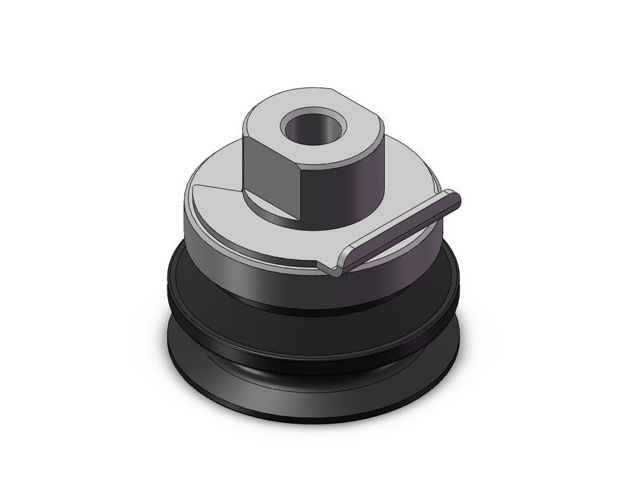 ZP3E-T32BMU-B8 Vertical Vacuum Inlet w/adapter