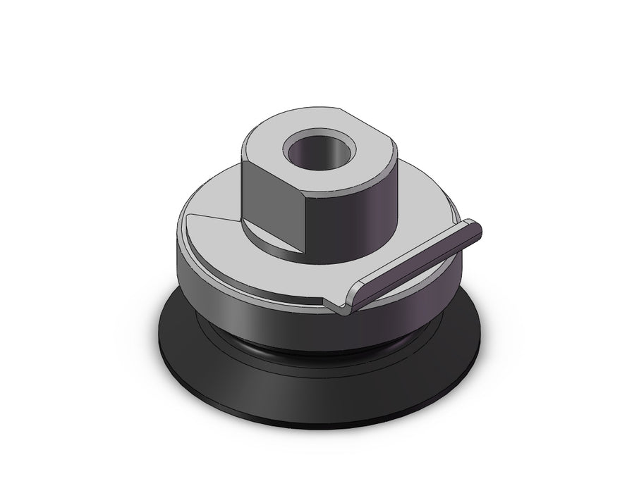 ZP3E-T32UMU-B8 Vertical Vacuum Inlet w/adapter