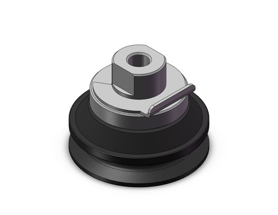ZP3E-T40BMN-B8 Vertical Vacuum Inlet w/adapter