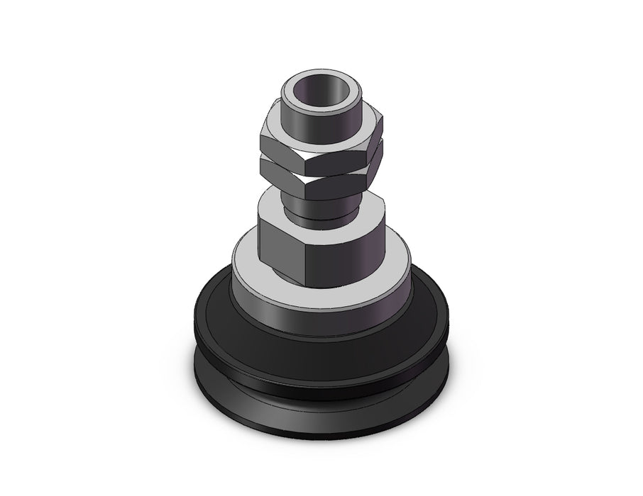 ZP3E-T40BMU-AL14 Vertical Vacuum Inlet w/adapter