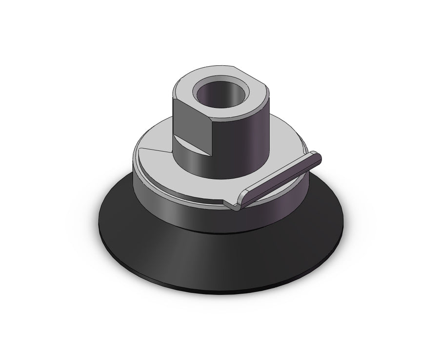 ZP3E-T40UMF-B10 Vertical Vacuum Inlet w/adapter