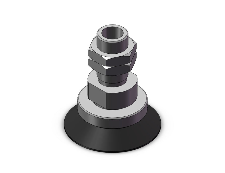 ZP3E-T40UMN-AL14 Vertical Vacuum Inlet w/adapter