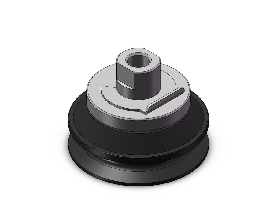 ZP3E-T50BMN-B10 Vertical Vacuum Inlet w/adapter