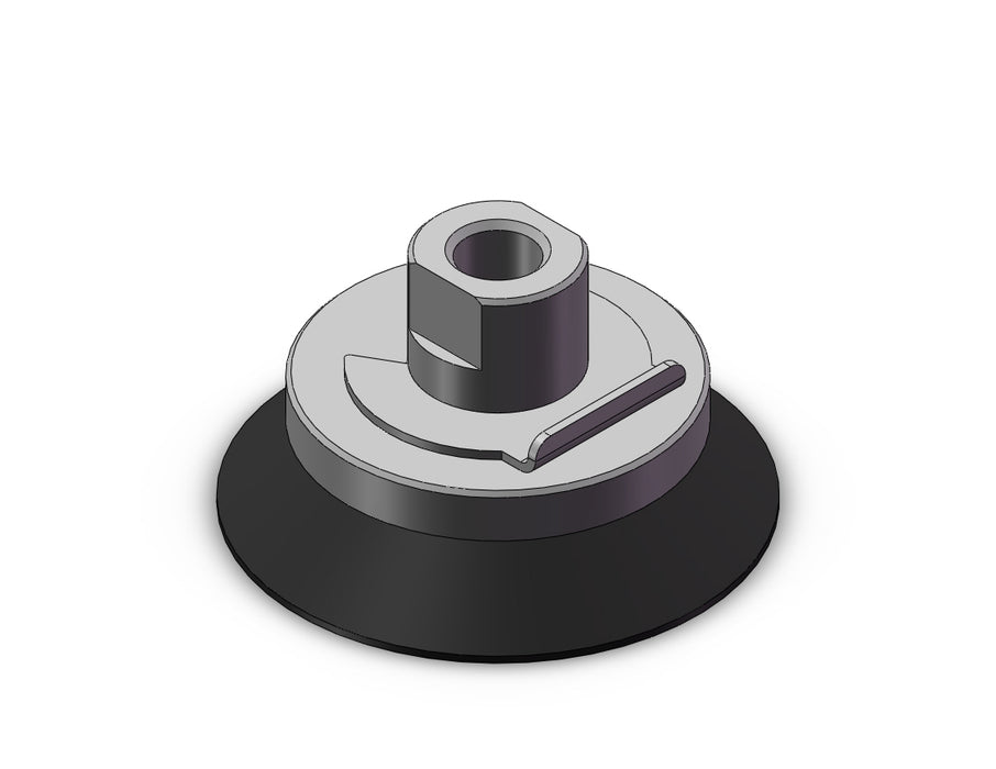 ZP3E-T50UMF-B10 Vertical Vacuum Inlet w/adapter