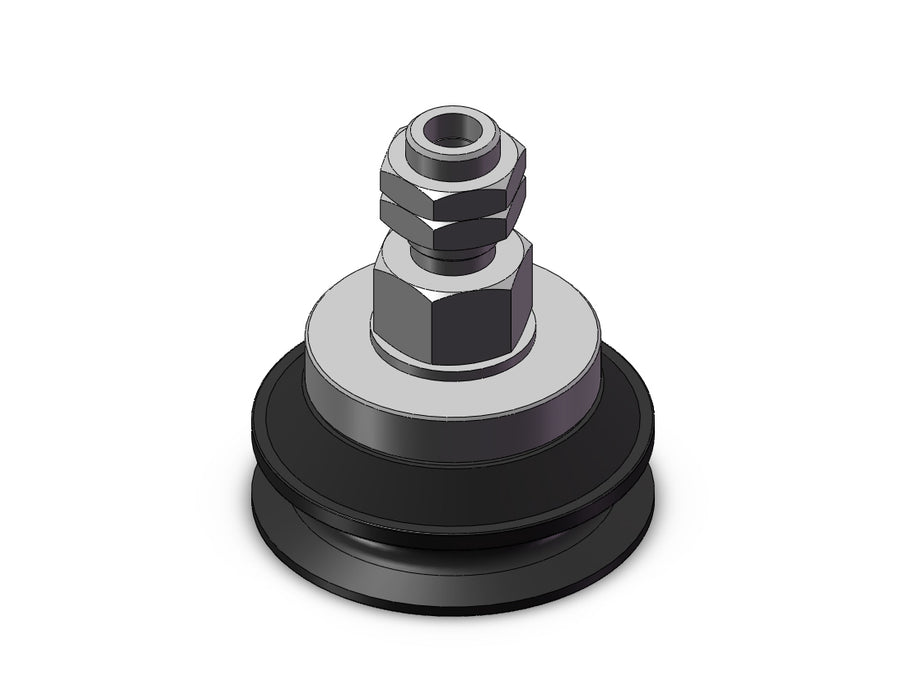 ZP3E-T63BMS-AL16 Vertical Vacuum Inlet w/adapter