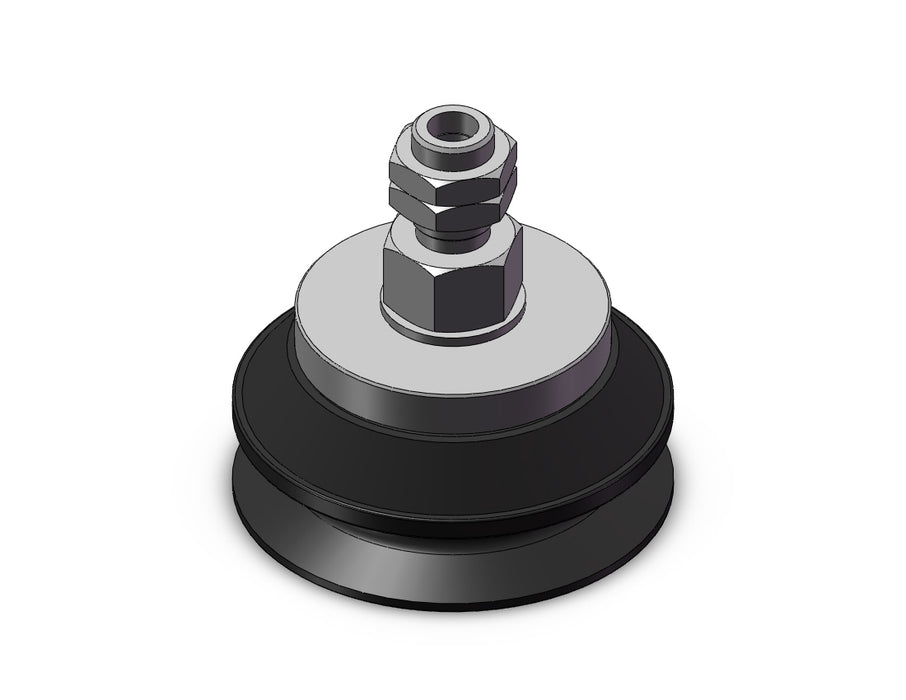 ZP3E-T80BMS-AL16 Vertical Vacuum Inlet w/adapter