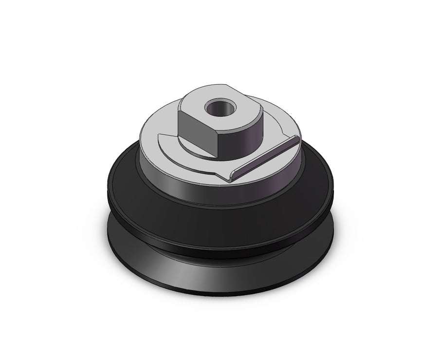 ZP3E-T80BMU-B12 Vertical Vacuum Inlet w/adapter