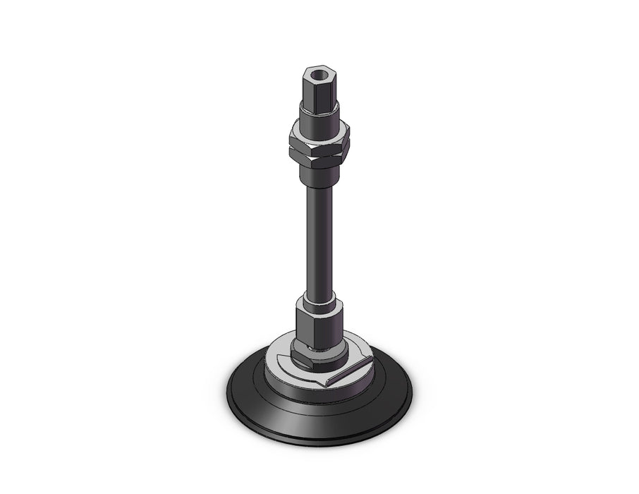 ZP3E-TF100UMNJB50 Vertical Vac Inlet w/Ball Joint Buffer