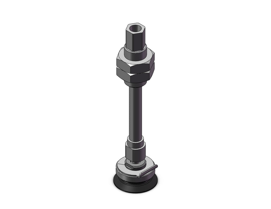 ZP3E-TF32UMNJB30 Vertical Vac Inlet w/Ball Joint Buffer