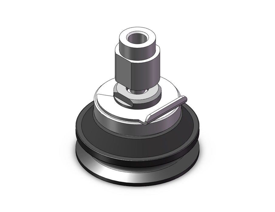 ZP3E-TF40BMN-B8 Vertical Vac Inlet w/Ball Joint Adapter