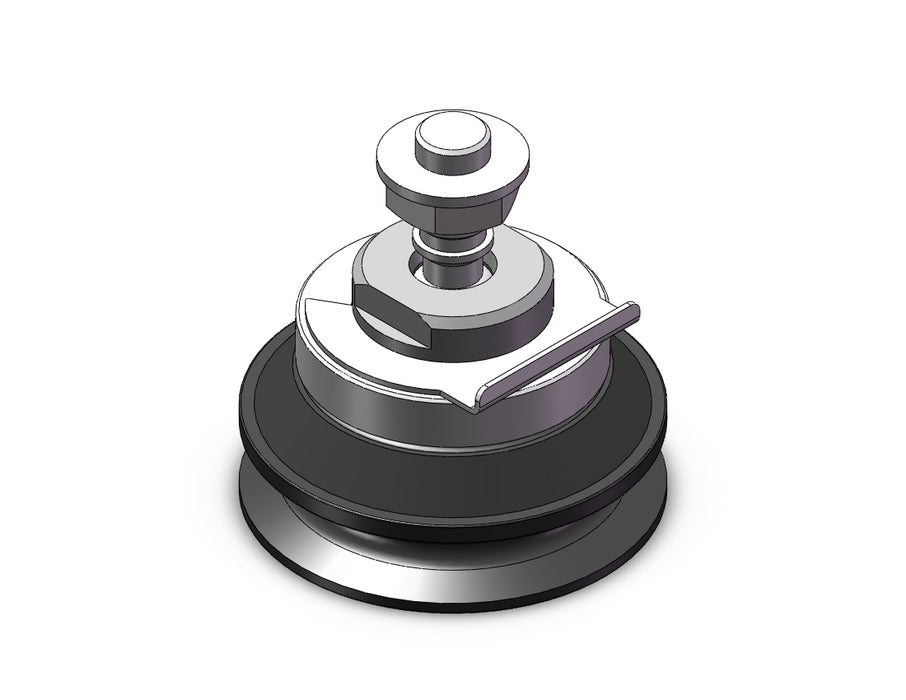 ZP3E-TF63BMCL-AL12 Vertical Vac Inlet w/Ball Joint Adapter