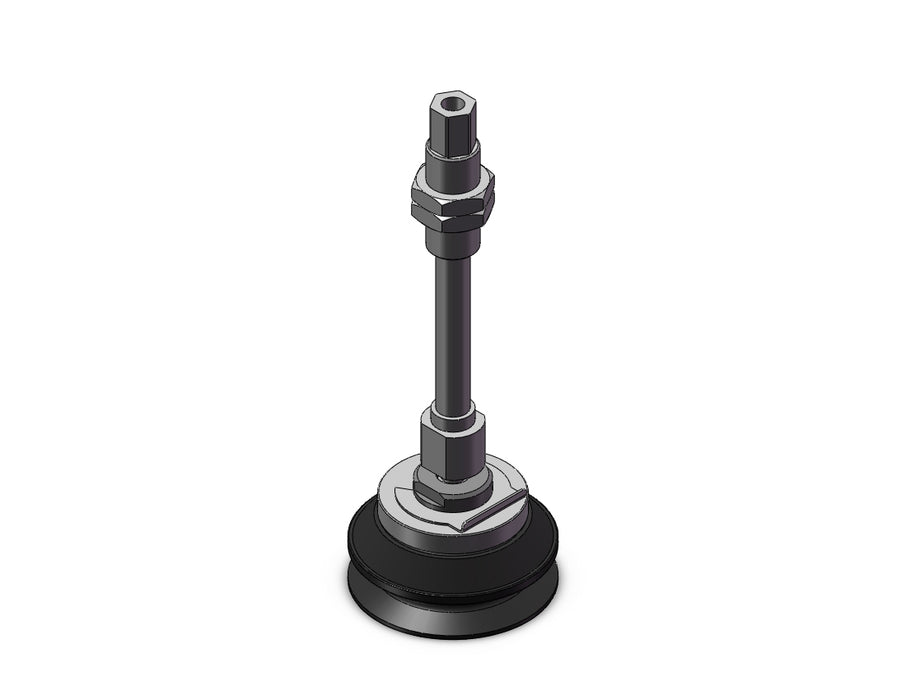 ZP3E-TF80BMCLJB50 Vertical Vac Inlet w/Ball Joint Buffer