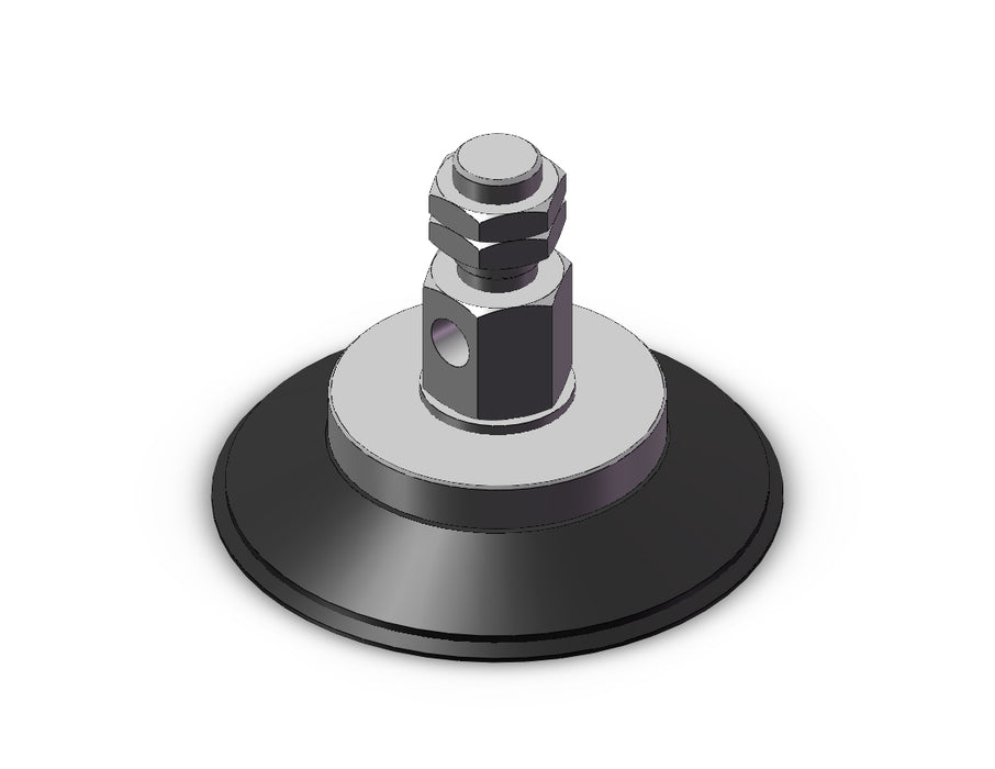 ZP3E-Y100UMN-AL16 Lateral Vacuum Inlet w/adapter