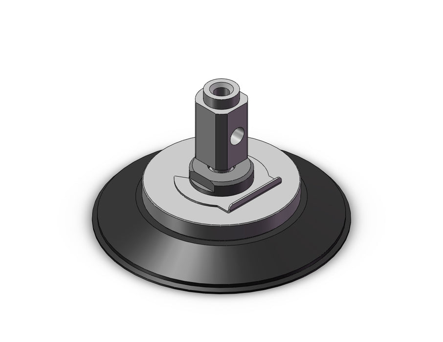 ZP3E-YF125UMCL-B12 Lateral Vac Inlet w/Ball Joint Adapter
