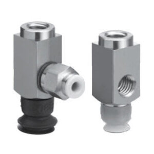 ZP3-Y16BS-B5-B5 Lateral Vacuum Inlet, w/adapter