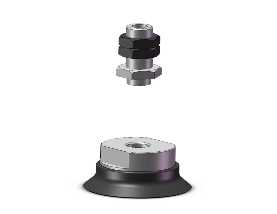 ZPT63HE-A16 Vacuum Pad, without Buffer