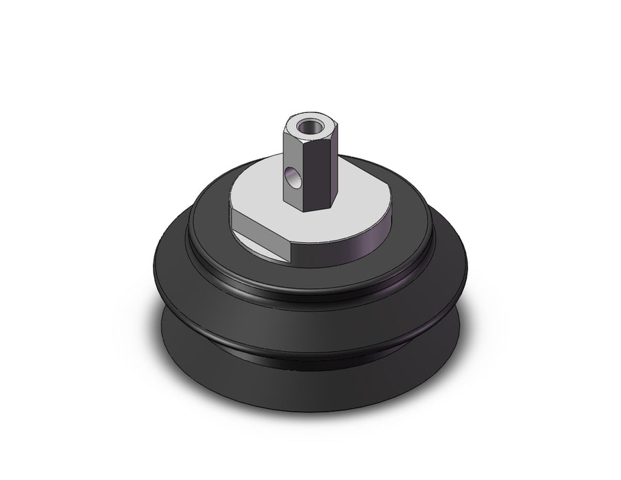 ZPX125HBN-N01-B12 Vacuum Pad, Heavy Duty, w/o buffer