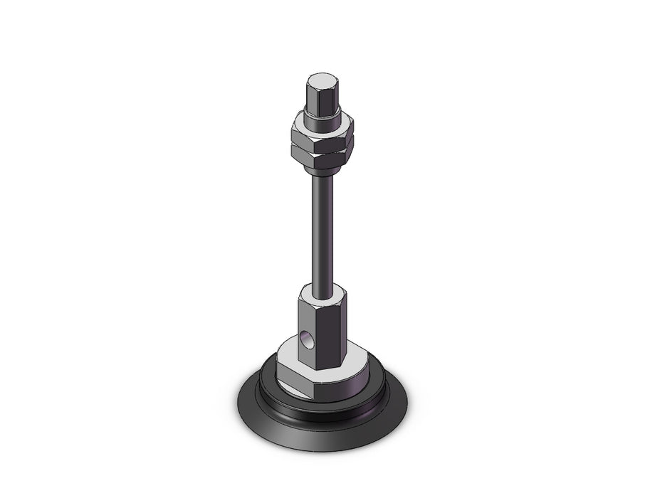 ZPX80HNJ50-B01-A18 Vacuum Pad, Large, Heavy Duty w/Buffer